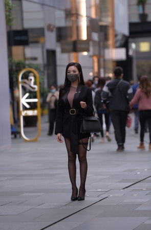 韵味的女人-美腿黑丝