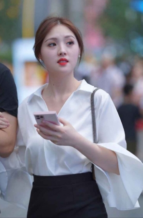 精选街拍作品 NO.1459 黑色职业裙美女[103P/144MB]