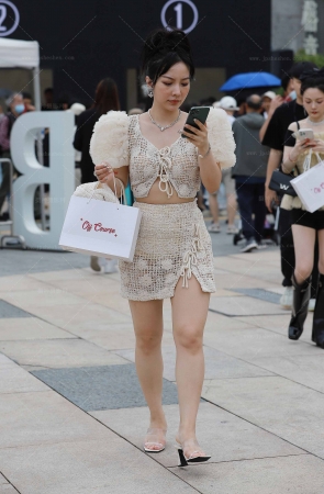 镂空蕾丝连衣裙穿搭240409-2-62 15P