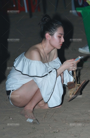 大长腿，运动短裤美女