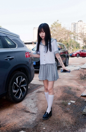 御风&日系JK绝对领域郊游少女 【套图+视频】