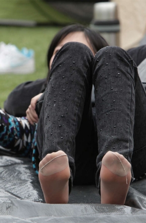 No345 反穿、勾丝，短肉丝能有的诱惑，都有了