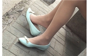 丝足美腿热裤小清新女孩