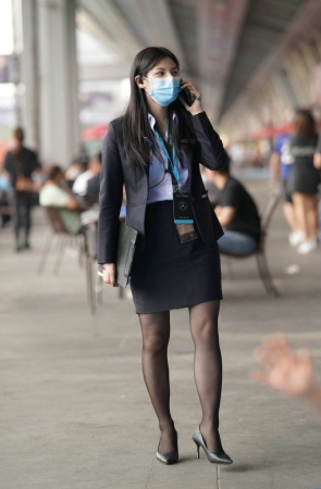 蓝色制服OL [65P-1.14GB]