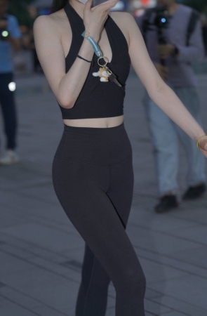 活力黑色瑜伽运动装 [81P-0.99GB]