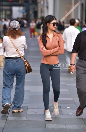 紧身瑜伽裤美少f