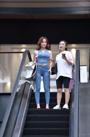 牛仔裤魅力好身材