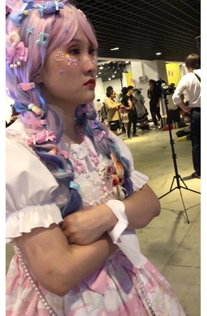 白丝美女