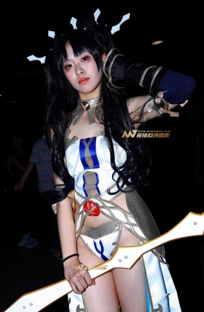 性感白衣coser