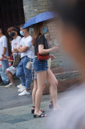 包臀裙美女