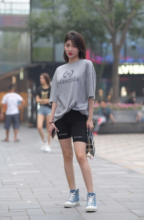 活力青春瑜伽短裤