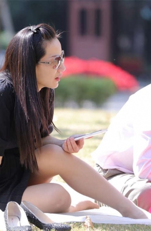 No654 韵妇超薄长丝，这双美脚似乎练过芭蕾 第2套