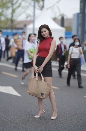 精致靓丽姐妹花