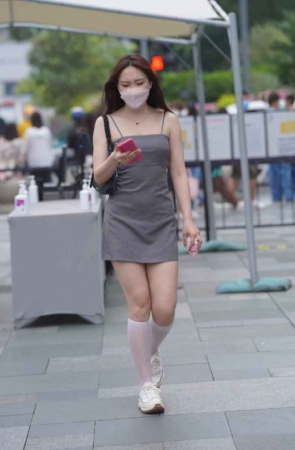 精选街拍作品 NO.1539 微胖女孩[101P/122MB]