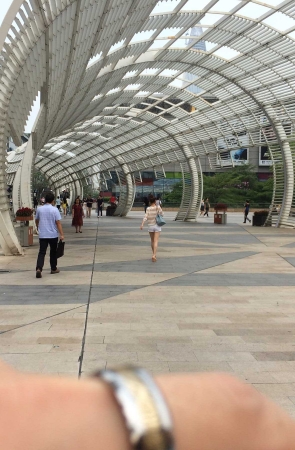 热裤，美腿，厚底凉拖14