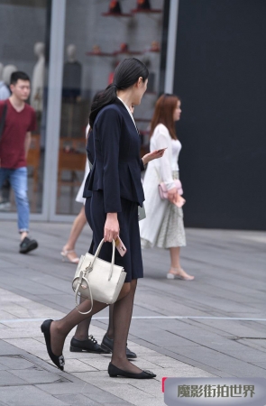 平底鞋黑丝工装3A870[332M]