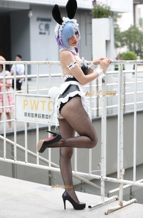 [辉辉赛贴]黑色网袜蕾姆