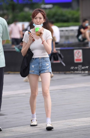 21815-22+42/热裤大白腿 5P