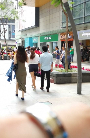 紧身连衣裙，平底鞋（14）