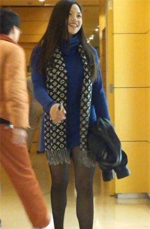 黑丝高跟，身材太棒了