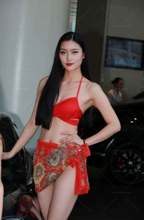 五颜六色的模特