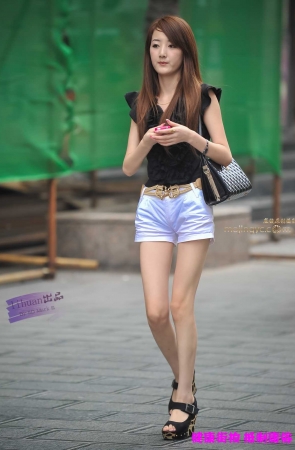 李欢原创——–短裤，美女（11P）