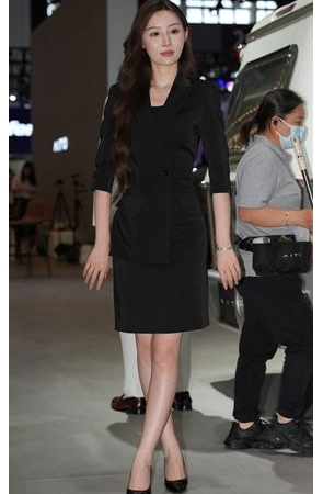 黑色连体裙美女(119P)