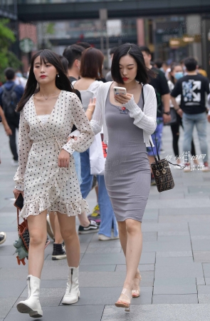 20722-10+32/开叉包臀裙 6P