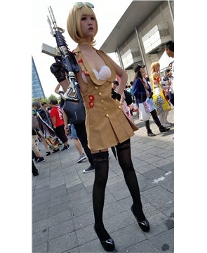 4k-cosplay的娇小身材俏皮可爱二次元少女