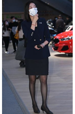 黑丝短发美女(78P)