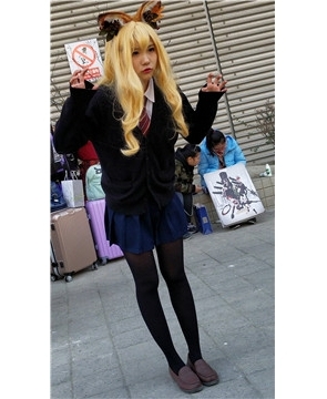 4K-清纯小可爱cosplay的可爱萌妹子