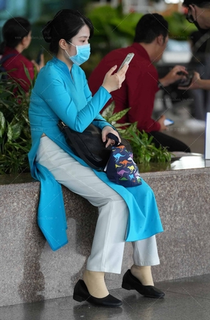 越南站-越航短丝空姐第21季86P