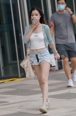 22828-20+71热裤肉腿女孩 15P