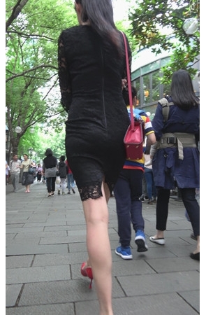 连体镂空包臀裙[1.4G/MP4]