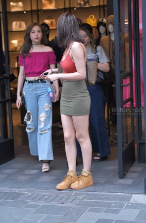 极品性感包臀裙美女