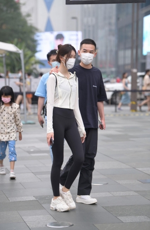 瑜伽裤长腿女友