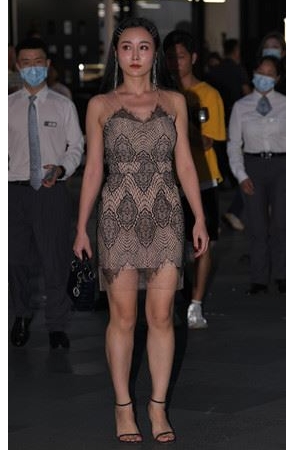 夜拍连衣裙小姐姐(98P)