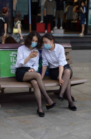 黑丝、职业装美女