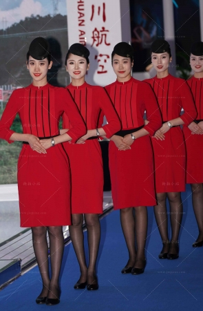 航空大会的红裙嘿丝