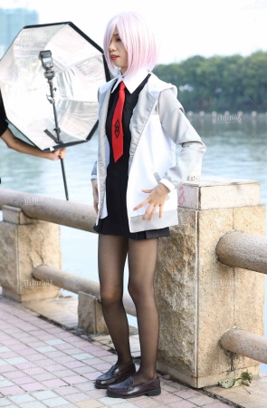 cosplay的黑丝少女