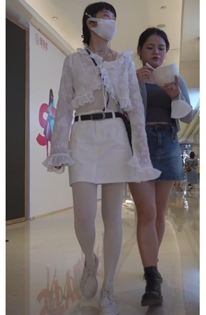 白丝美女