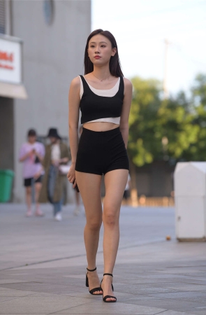 一始街拍作品 冷眸