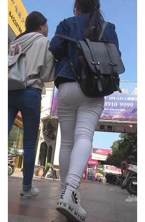 白裤学妹