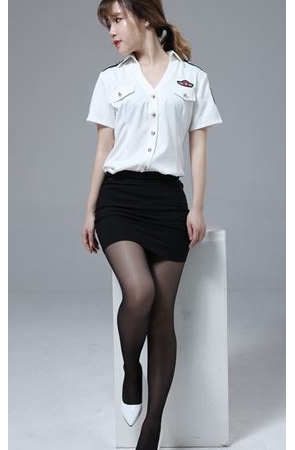 性感的黑丝美女(35P)