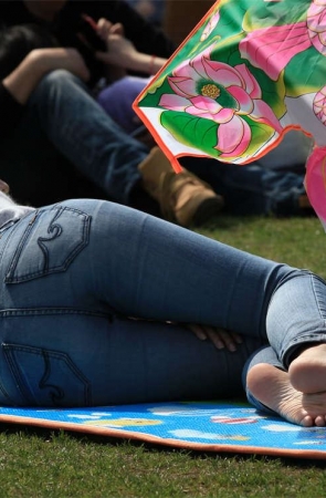 No1544 露脚露腰的销魂侧卧姿，真的让人很难把持 第2套