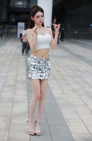 天然大长腿网红美女—粥粥酱