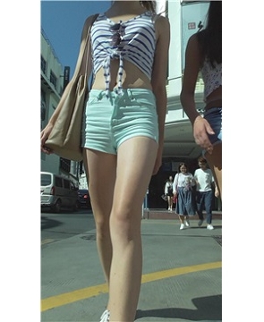 街拍极品火辣身材苗条外国妞 [717 MB]