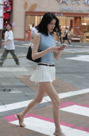 街拍短裙shaofu