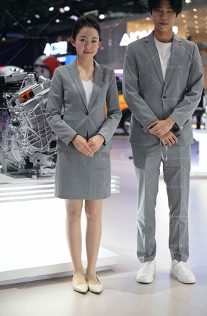 高级灰OL制服肉丝-传祺礼仪