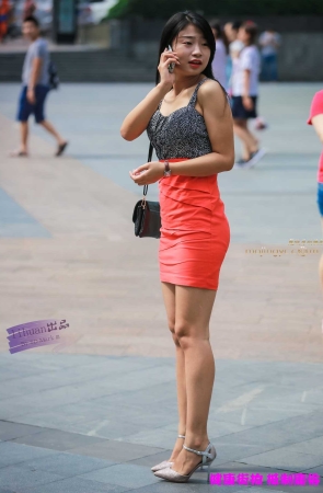 李欢原创——–红色裹身裙（12P）